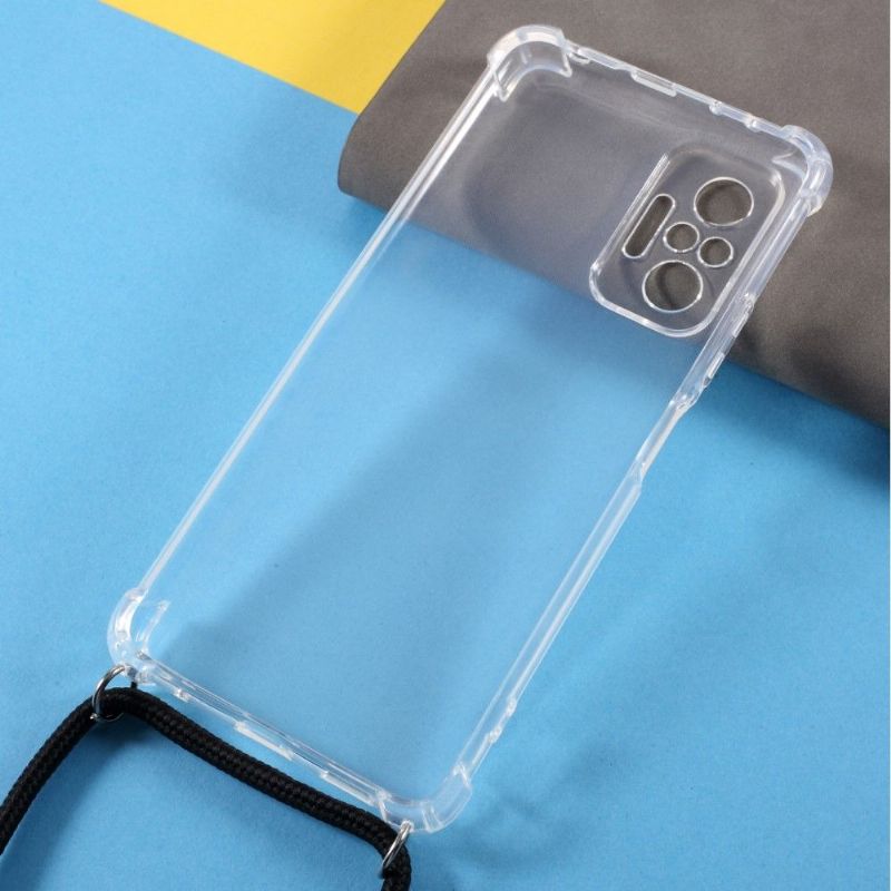 Kryt Na Xiaomi Redmi Note 10 S Průhledným Ramenním Popruhem