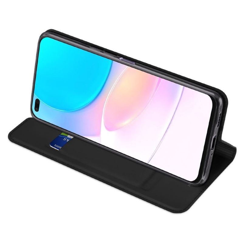 Pouzdra Na Honor 50 Lite / Huawei Nova 8i Obchodní Saténový Efekt