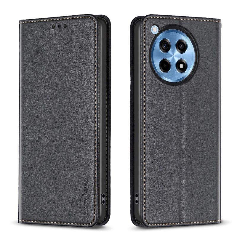 Kožené Pouzdro Folio Oneplus 12r Barva Binfen