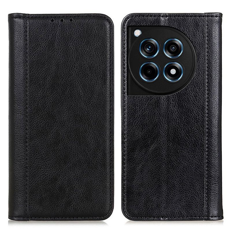 Kožené Pouzdro Folio Oneplus 12r Textura Litchi