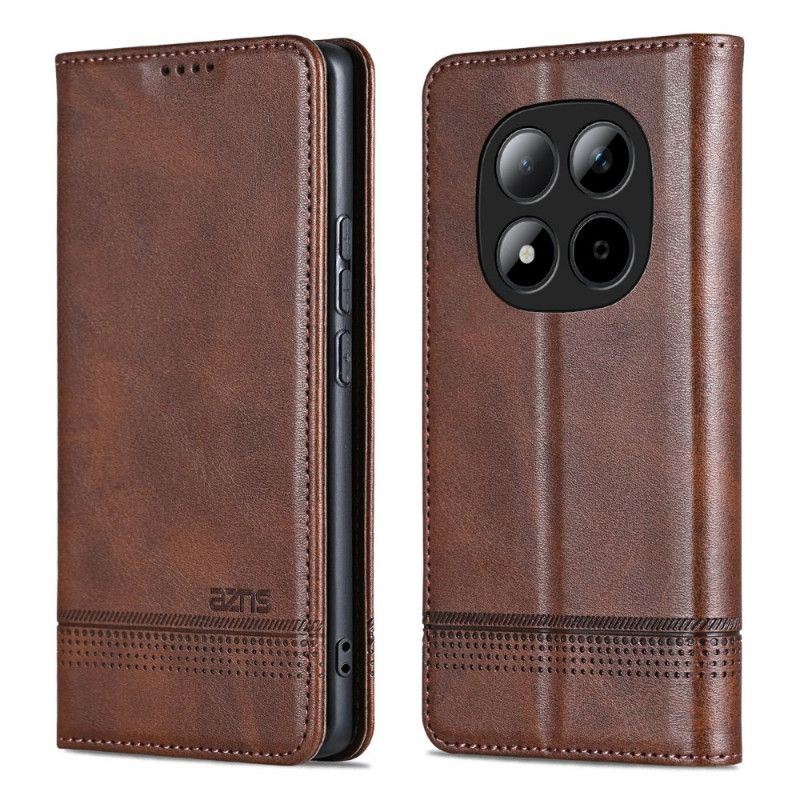 Kožené Pouzdro Folio Xiaomi Redmi Note 15 Pro 5g Azns