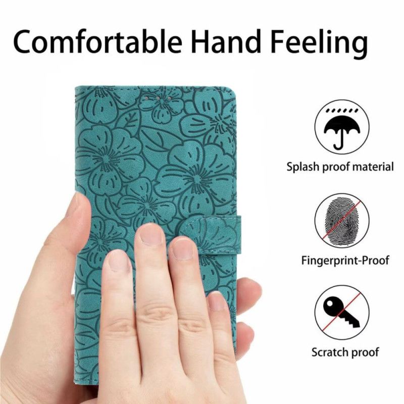 Kožený Kryt Na Xiaomi Redmi Note 15 Pro 5g Třešňové Květy