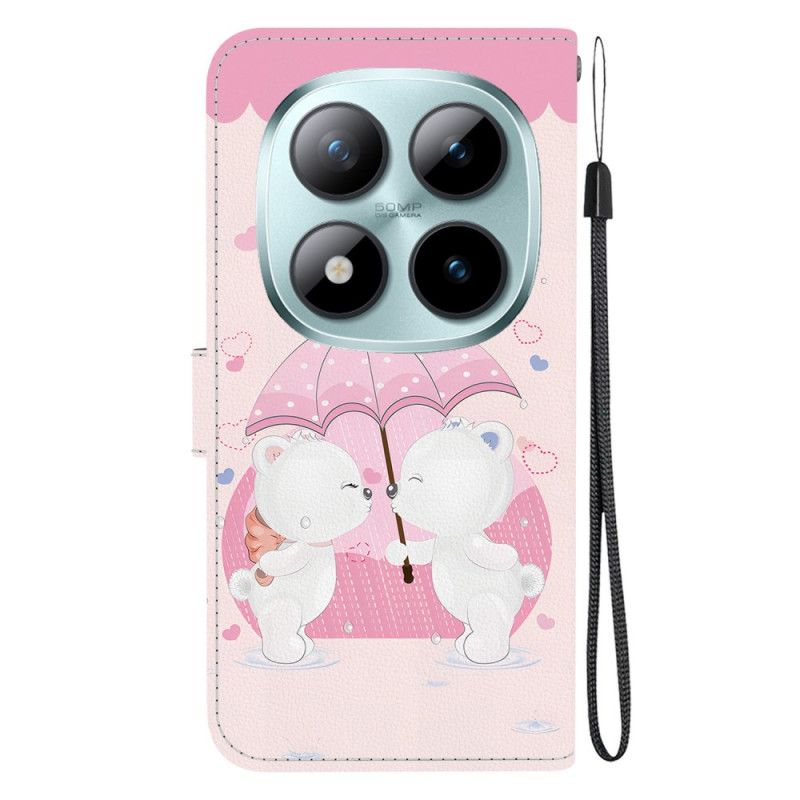 Kožený Kryt Xiaomi Redmi Note 15 Pro 5g Dvojice Medvíďat