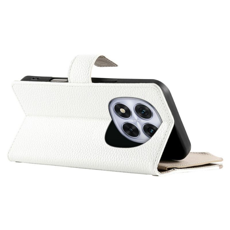 Kožený Kryt Xiaomi Redmi Note 15 Pro 5g Dvoubarevný Popruh A Ramenní Popruh