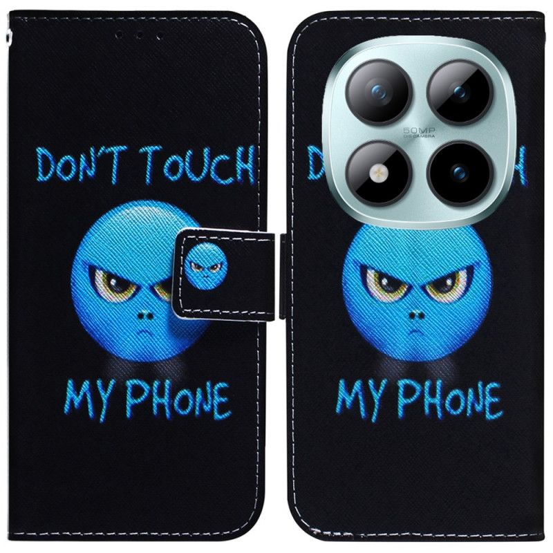 Kožený Kryt Xiaomi Redmi Note 15 Pro 5g Emoji Telefon