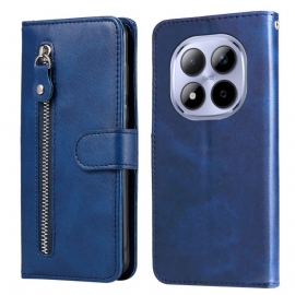 Kožený Kryt Xiaomi Redmi Note 15 Pro 5g Kapsa Na Zip