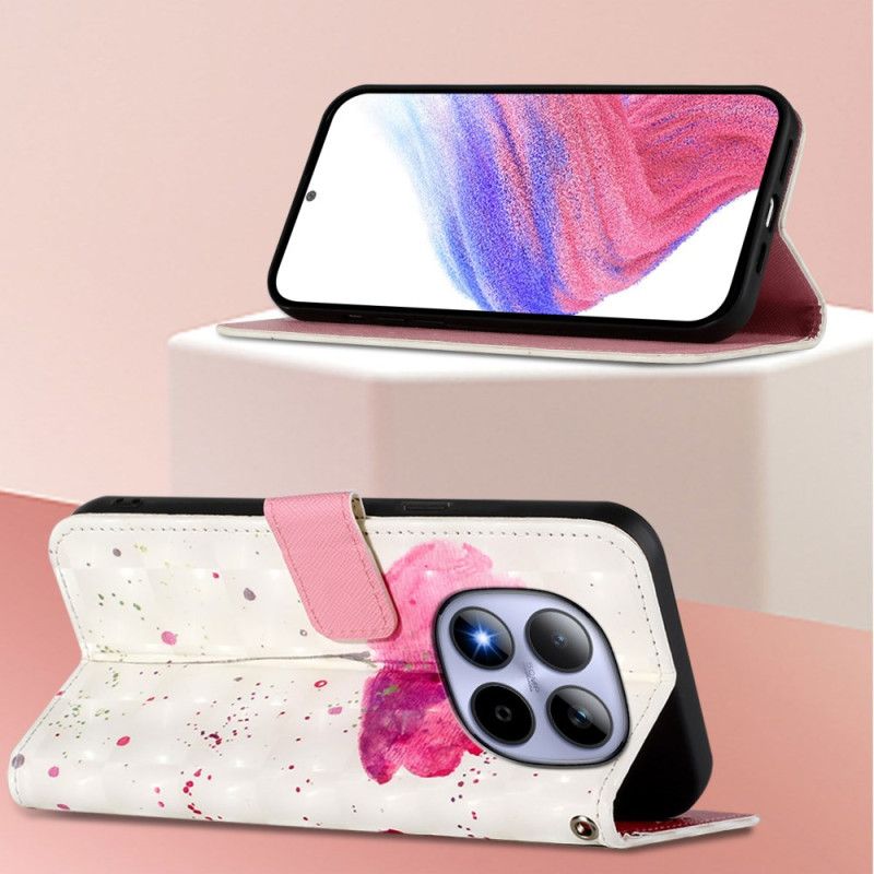 Kožený Kryt Xiaomi Redmi Note 15 Pro 5g Mák