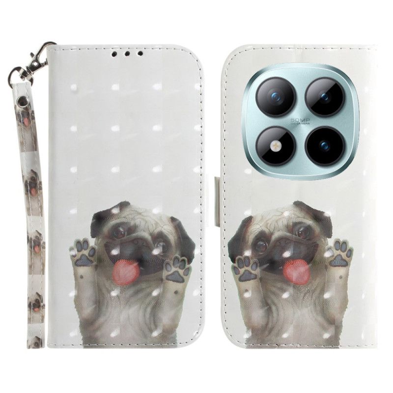 Kožený Kryt Xiaomi Redmi Note 15 Pro 5g Mops S Ramínky