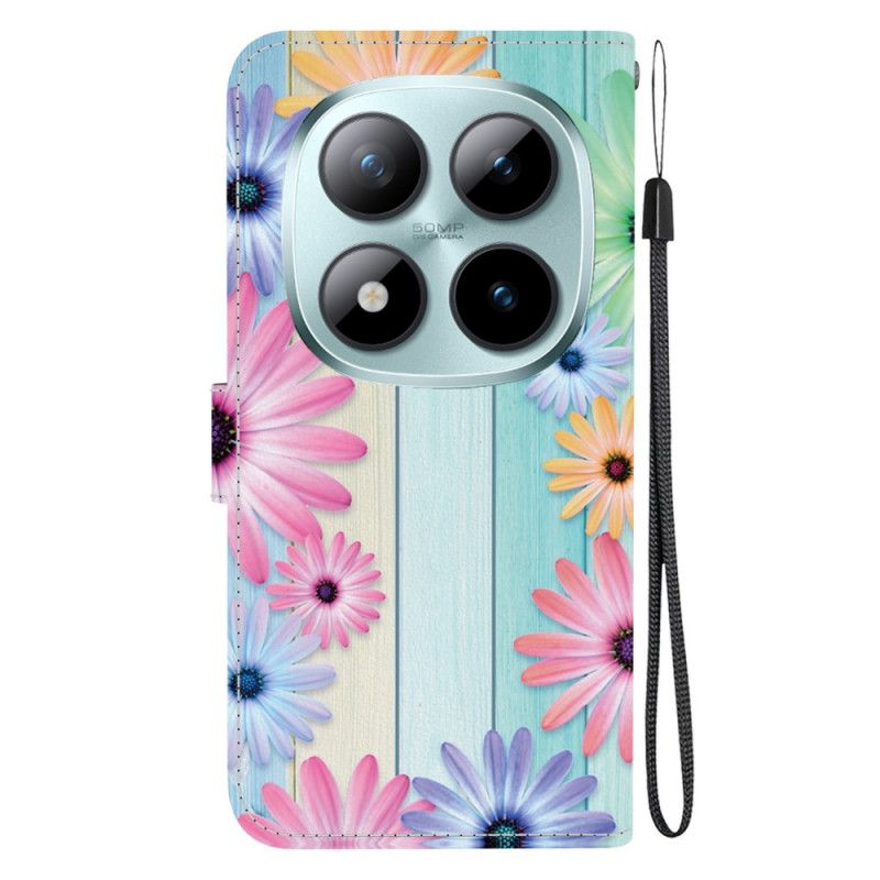 Kožený Kryt Xiaomi Redmi Note 15 Pro 5g Slunečnice