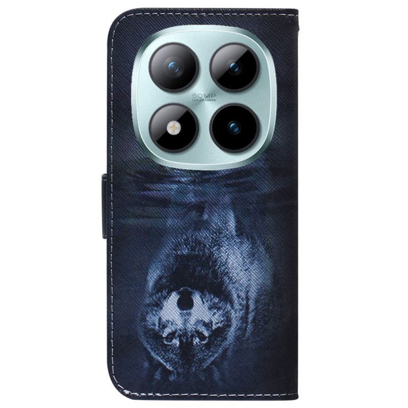 Kožený Kryt Xiaomi Redmi Note 15 Pro 5g Štěněcí Sny