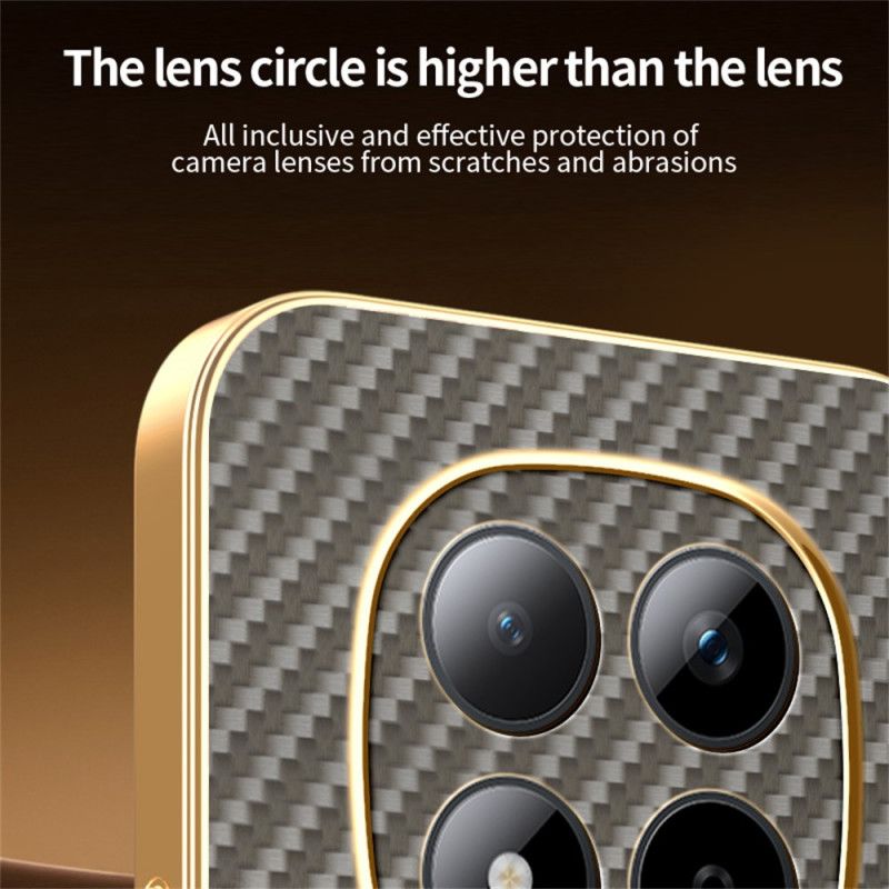 Kryt Xiaomi Redmi Note 15 Pro 5g Textura Z Uhlíkových Vláken