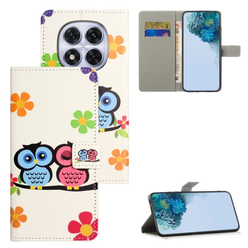 Peněženková Pouzdra Xiaomi Redmi Note 15 Pro 5g Kryty Na Mobil Dvojice Sov