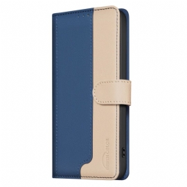 Peněženková Pouzdra Xiaomi Redmi Note 15 Pro 5g Kryty Na Mobil Dvoubarevná Binfen Color