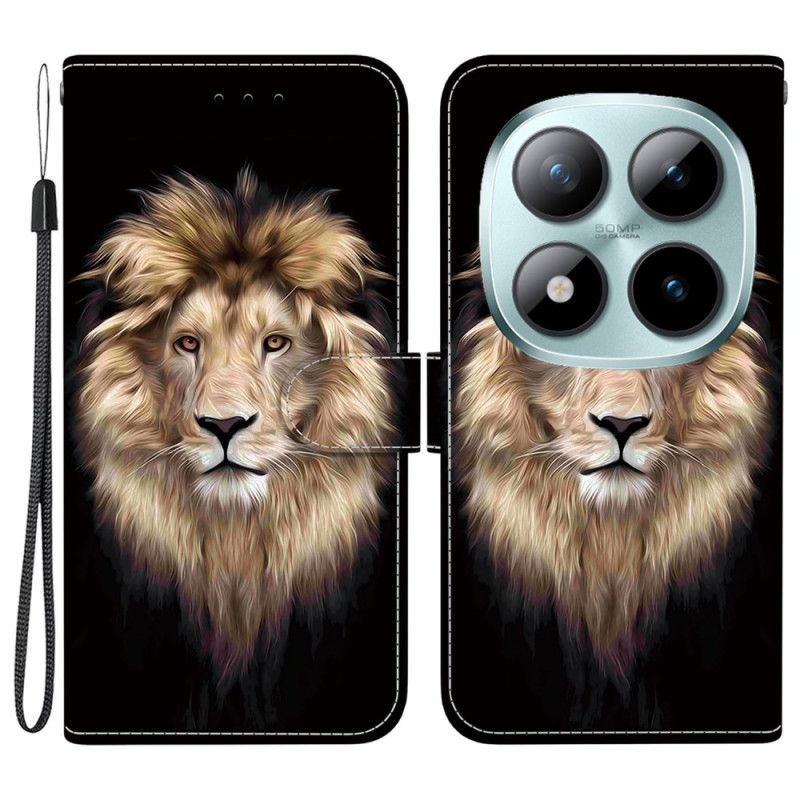 Peněženková Pouzdra Xiaomi Redmi Note 15 Pro 5g Kryty Na Mobil Lví Hlava