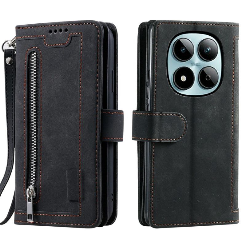 Peněženková Pouzdra Xiaomi Redmi Note 15 Pro 5g Kryty Na Mobil Peněženka S 9 Přihrádkami Na Karty