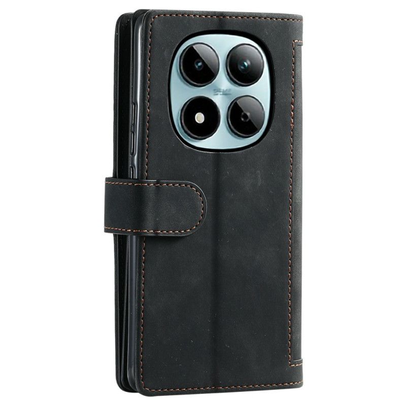 Peněženková Pouzdra Xiaomi Redmi Note 15 Pro 5g Kryty Na Mobil Peněženka S 9 Přihrádkami Na Karty