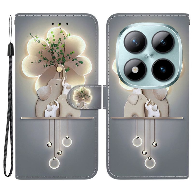 Peněženková Pouzdra Xiaomi Redmi Note 15 Pro 5g Kryty Na Mobil Tři Sloni