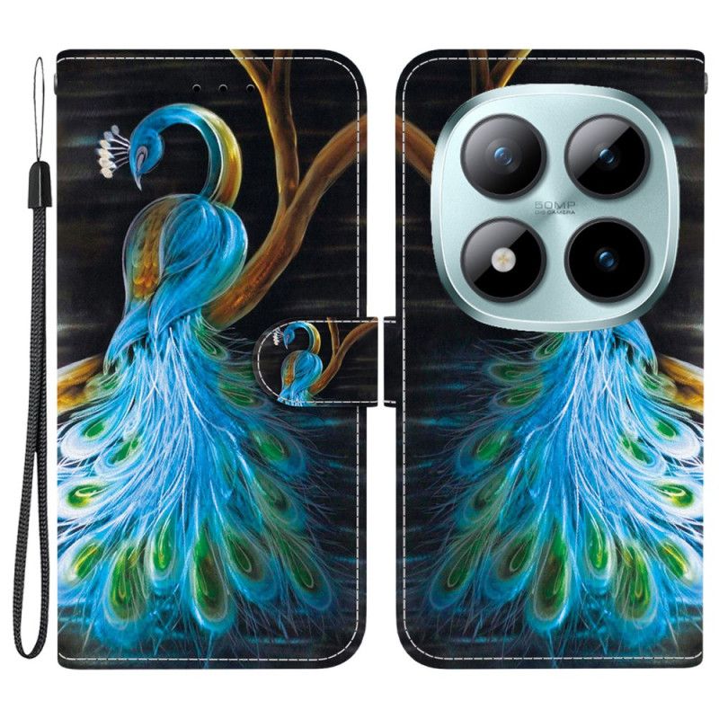 Peněženková Pouzdra Xiaomi Redmi Note 15 Pro 5g Vzor Páva