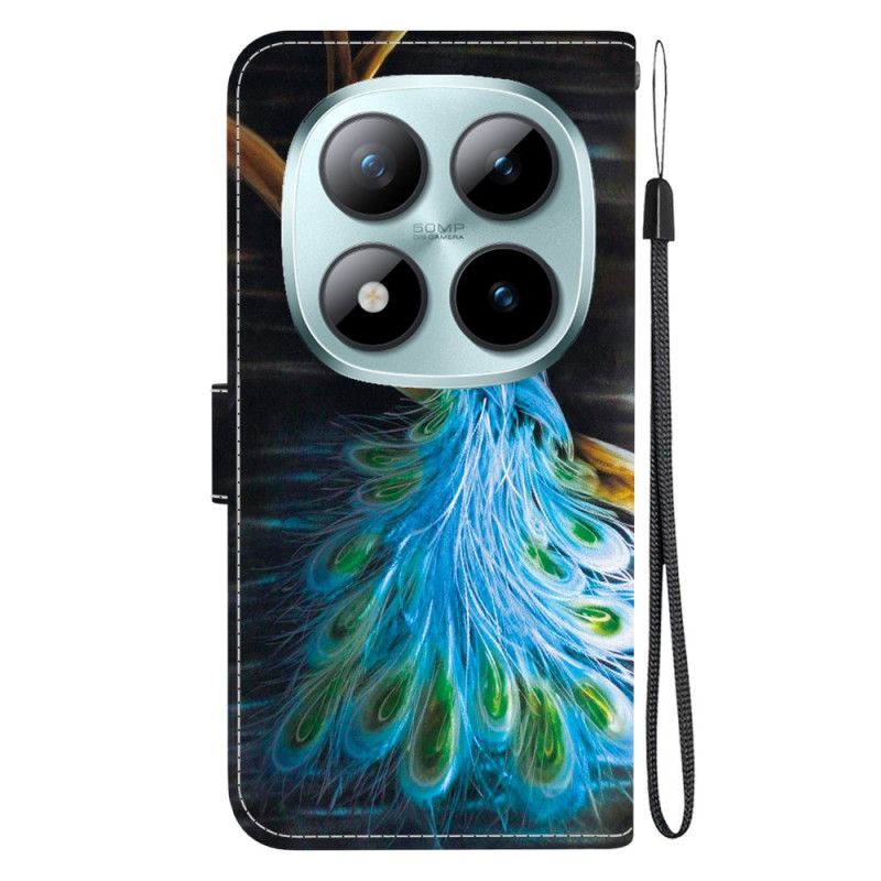 Peněženková Pouzdra Xiaomi Redmi Note 15 Pro 5g Vzor Páva