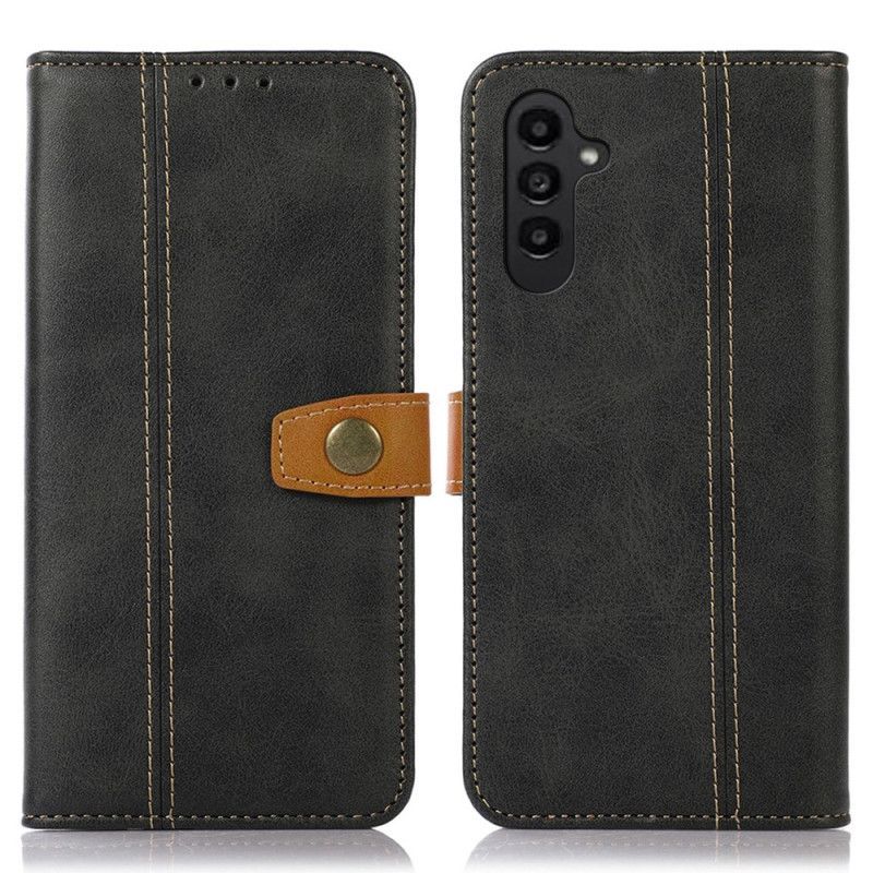 Flipové Pouzdro Na Samsung Galaxy A14 / A14 5G Vintage Popruh