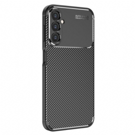 Kryt Na Samsung Galaxy A14 / A14 5G Flexibilní Uhlíkové Vlákno