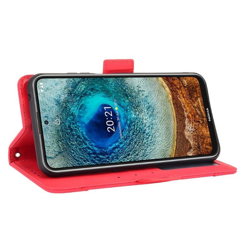 Flipové Pouzdro Na Nokia X20 / X10 Premium S Držitelem Karty