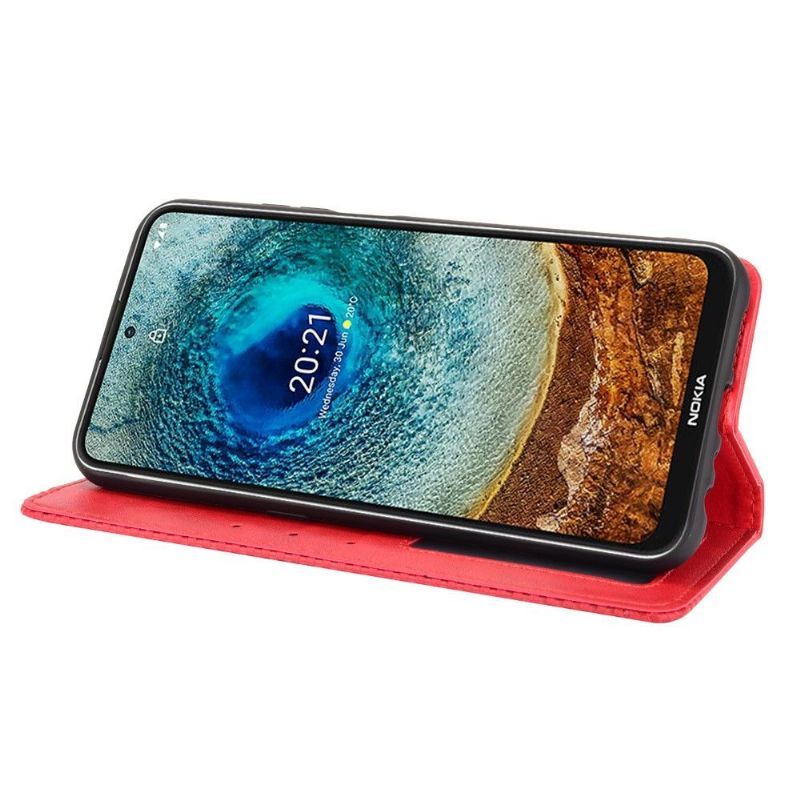 Kožené Pouzdro Folio Na Nokia X20 / X10 Kůže Ve Stylu Cirénius