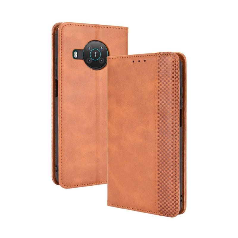 Kožené Pouzdro Folio Na Nokia X20 / X10 Kůže Ve Stylu Cirénius