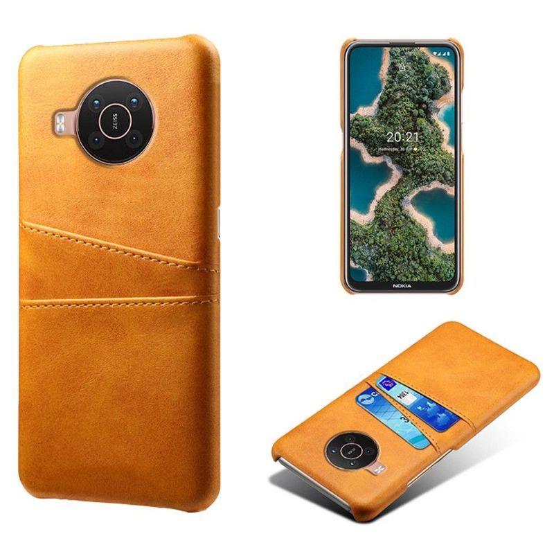 Kryty Na Mobil Na Nokia X20 / X10 Držák Karet S Efektem Melody Leather