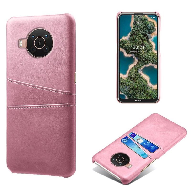 Kryty Na Mobil Na Nokia X20 / X10 Držák Karet S Efektem Melody Leather