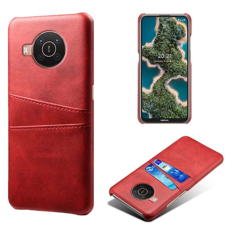 Kryty Na Mobil Na Nokia X20 / X10 Držák Karet S Efektem Melody Leather