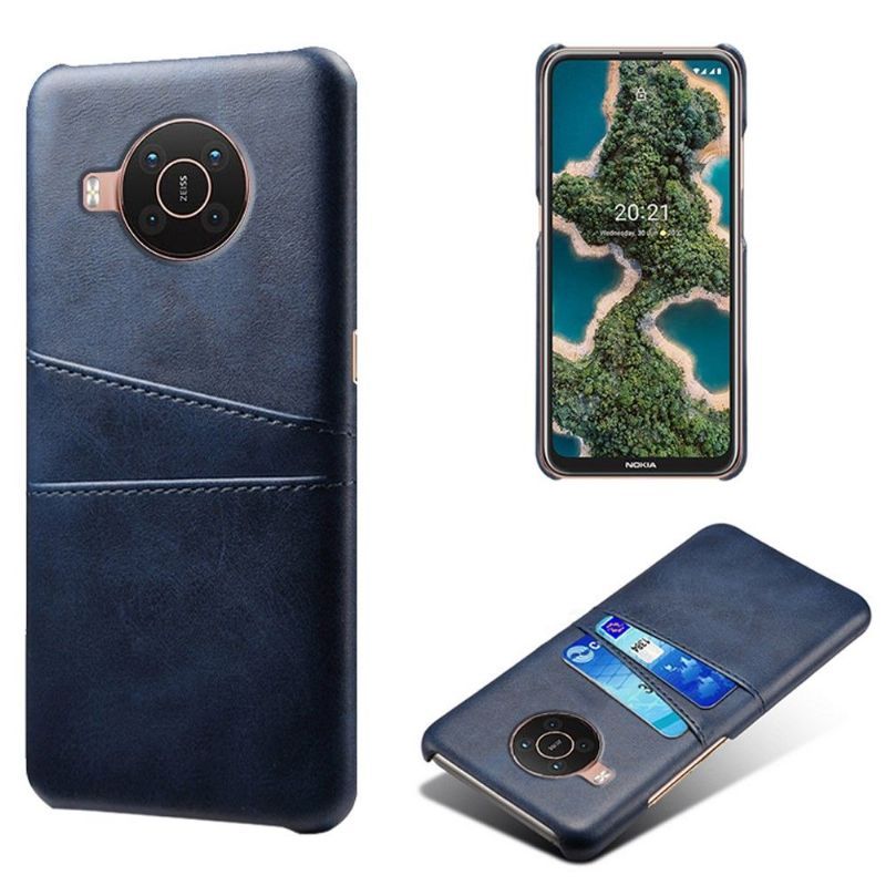 Kryty Na Mobil Na Nokia X20 / X10 Držák Karet S Efektem Melody Leather