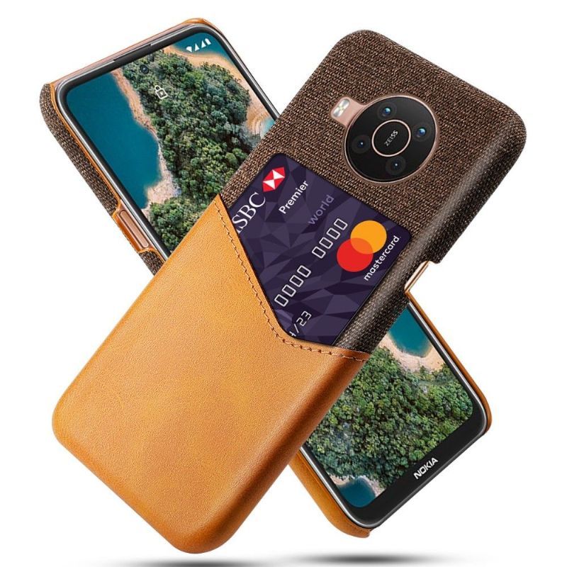 Kryty Na Mobil Na Nokia X20 / X10 Kožený Efekt Olympus