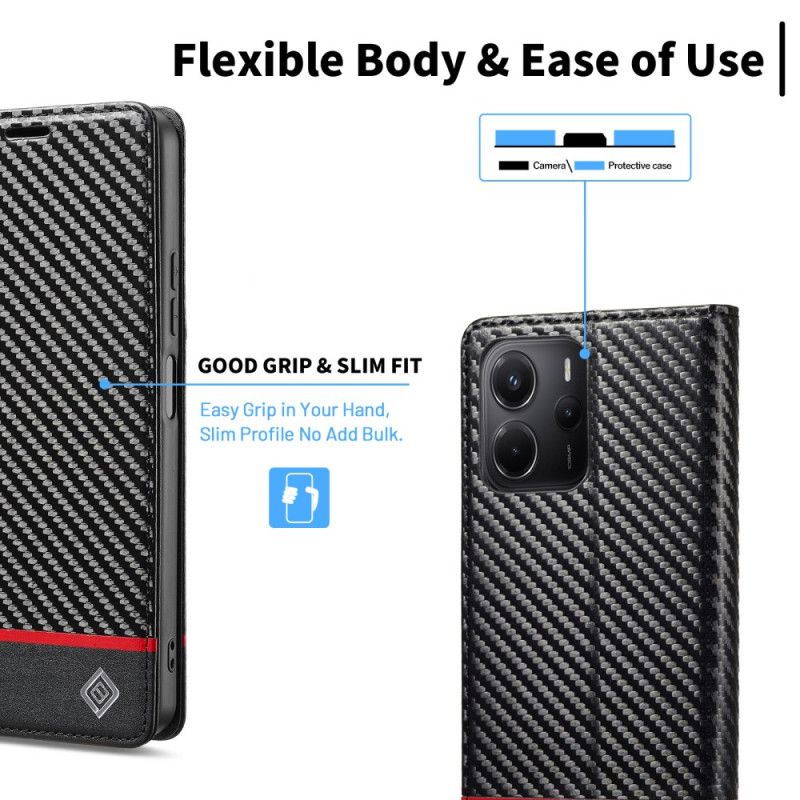 Kožené Pouzdro Folio Xiaomi Redmi Note 14 4g Lc.imeeke