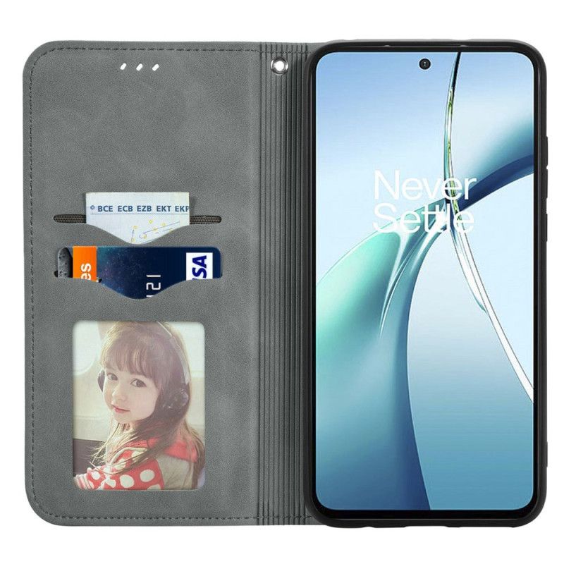 Kožené Pouzdro Folio Xiaomi Redmi Note 14 4g Semišový Efekt