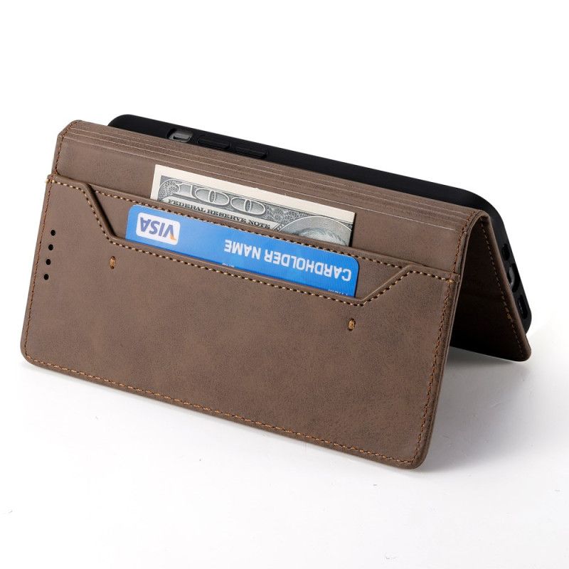 Kožené Pouzdro Xiaomi Redmi Note 14 4g Kryty Na Mobil Vintage Rfid Blokování