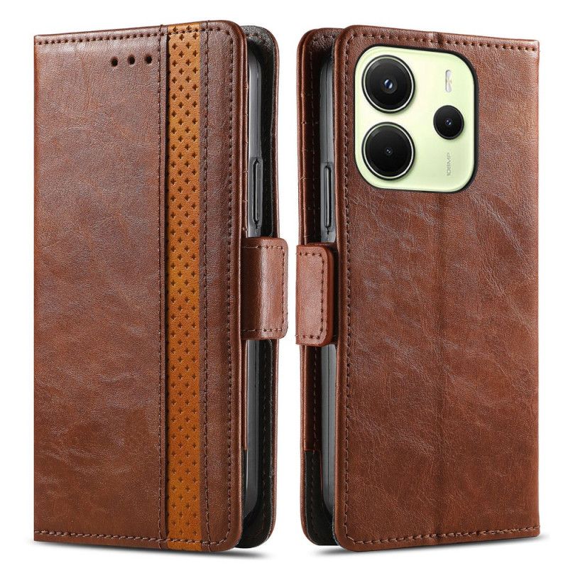 Kožený Kryt Na Xiaomi Redmi Note 14 4g Caseneo Rfid Blokování