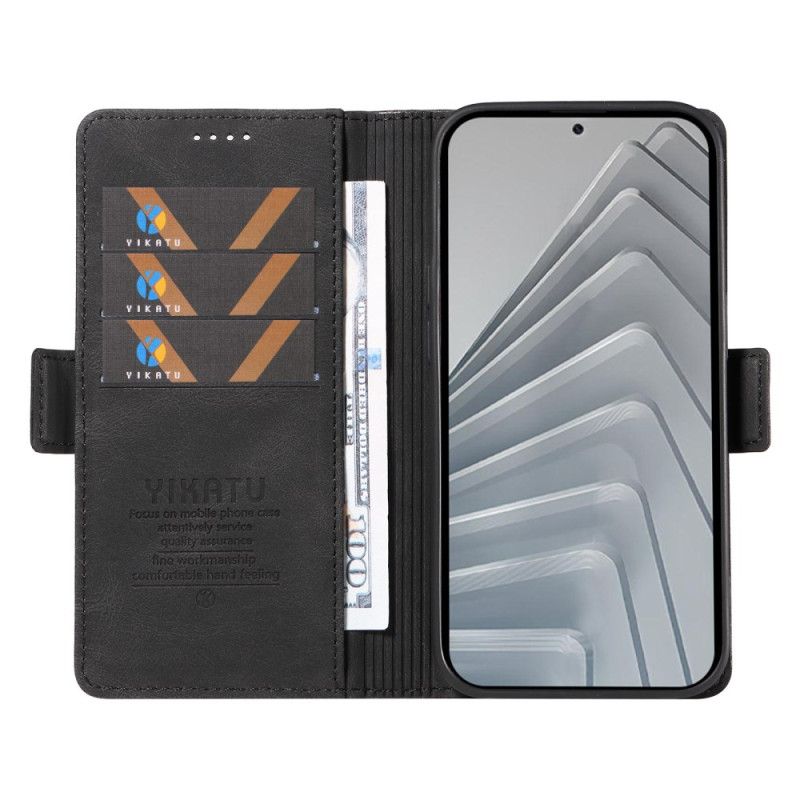 Kožený Kryt Na Xiaomi Redmi Note 14 4g Klasický Ykatu