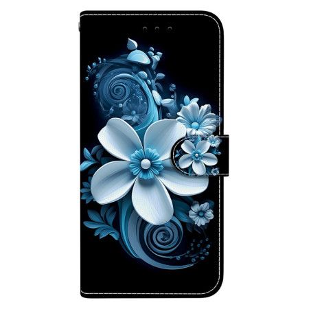 Kožený Kryt Na Xiaomi Redmi Note 14 4g Orchideje