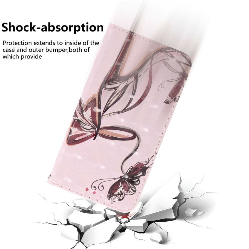 Kožený Kryt Xiaomi Redmi Note 14 4g Vysoké Podpatky S Páskem