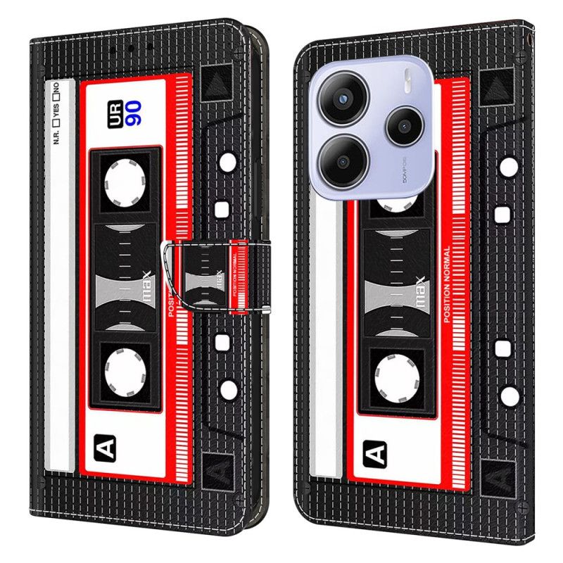 Peněženková Pouzdra Xiaomi Redmi Note 14 4g Kryty Na Mobil Kazetový Vzor