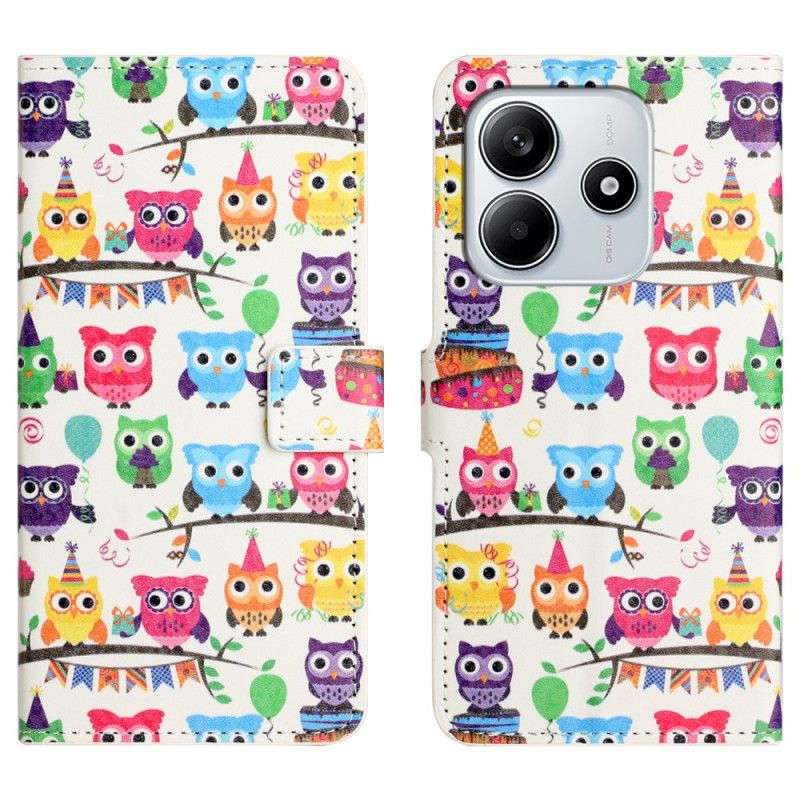 Peněženková Pouzdra Xiaomi Redmi Note 14 4g Kryty Na Mobil Kmen Sov