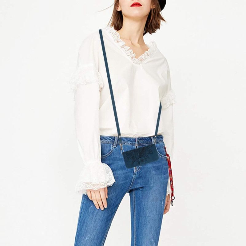 Peněženková Pouzdra Xiaomi Redmi Note 14 4g Kryty Na Mobil Slunečnicový Potisk S Ramenním Popruhem