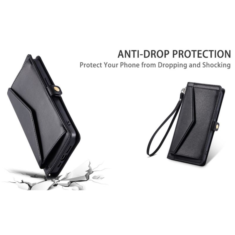 Peněženková Pouzdra Xiaomi Redmi Note 14 4g Pouzdro Na Šňůrku Na Krk