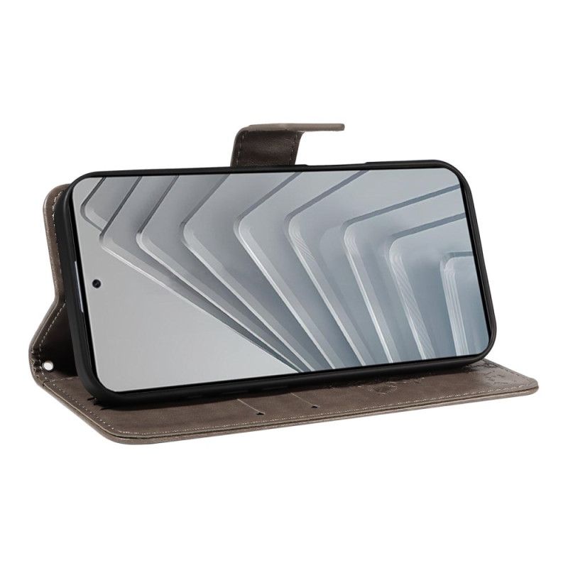 Peněženková Pouzdra Xiaomi Redmi Note 14 4g Strom A Kočka