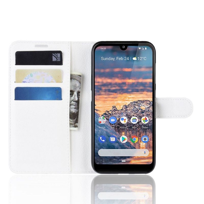 Pouzdra Na Nokia 4.2 Stylový Kožený Držák Na Karty