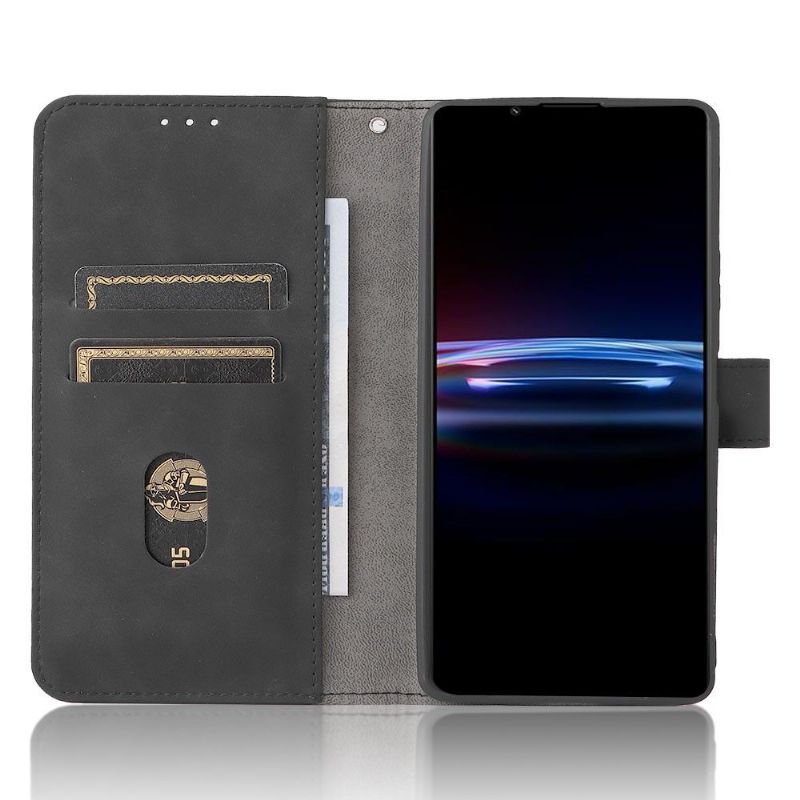 Flipové Pouzdro Na Sony Xperia Pro-I Měkký Dotek