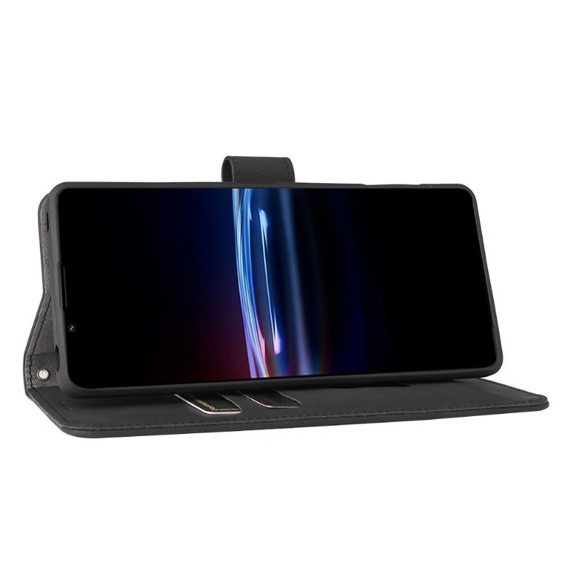 Flipové Pouzdro Na Sony Xperia Pro-I Měkký Dotek