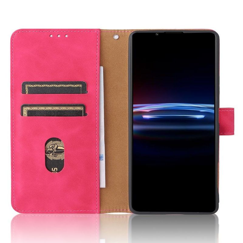 Flipové Pouzdro Na Sony Xperia Pro-I Měkký Dotek