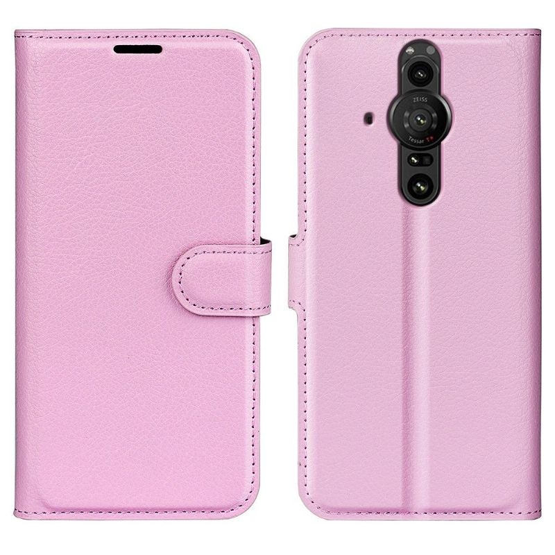 Flipové Pouzdro Na Sony Xperia Pro-I Peněženkové Pouzdro Styl Kůže
